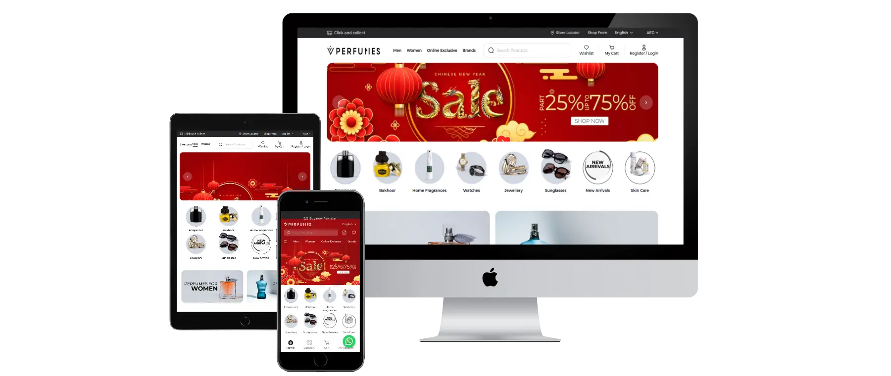 Vperfumes –   an online and in-stores brand